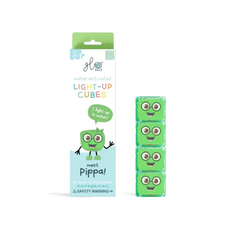 Glo Pals Light Up Cubes - 4pcs - Pippa