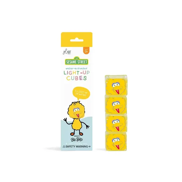 Glo Pals Light Up Cubes - 4pcs - Bigbird