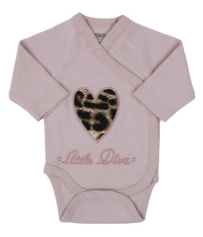 Petit Villain Romper - Little Diva - Oudroze 3M