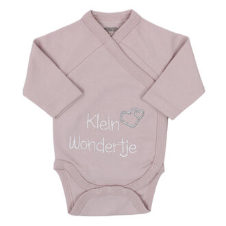 Petit Villain Romper - Klein Wondertje - Oudroze 3M