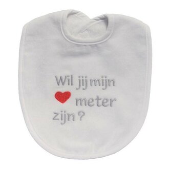 Petit Villain Slab - Meter Zijn - Wit/Grijs