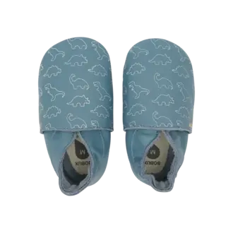 Bobux Soft Soles - Dino Blue S