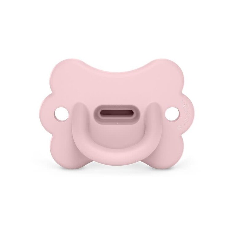 Suavinex Butterfly SX Pro 0/6M Colour Essence siliconen fopspeen Roze
