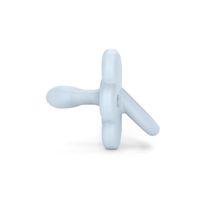 Suavinex Butterfly SX Pro 0/6M Colour Essence siliconen fopspeen Blauw