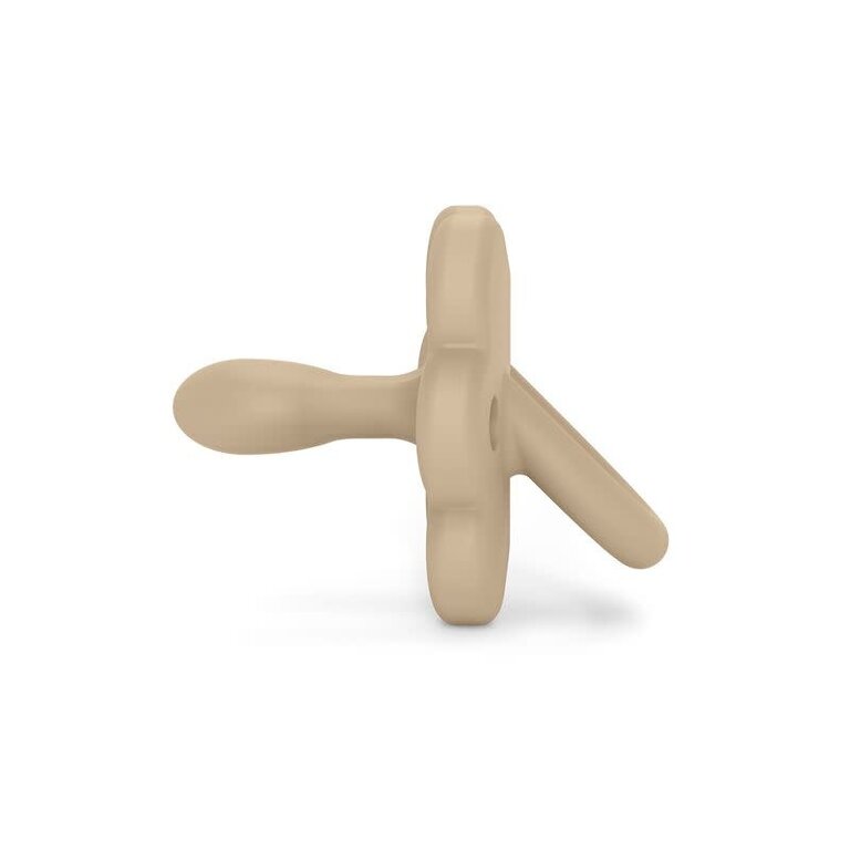 Suavinex Butterfly SX Pro 6/18M Colour Essence siliconen fopspeen Beige