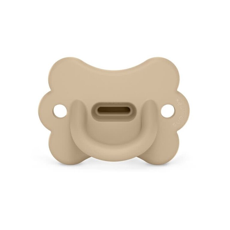 Suavinex Butterfly SX Pro 6/18M Colour Essence siliconen fopspeen Beige