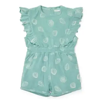 Little Dutch Playsuit - Groen - Ocean Treasures