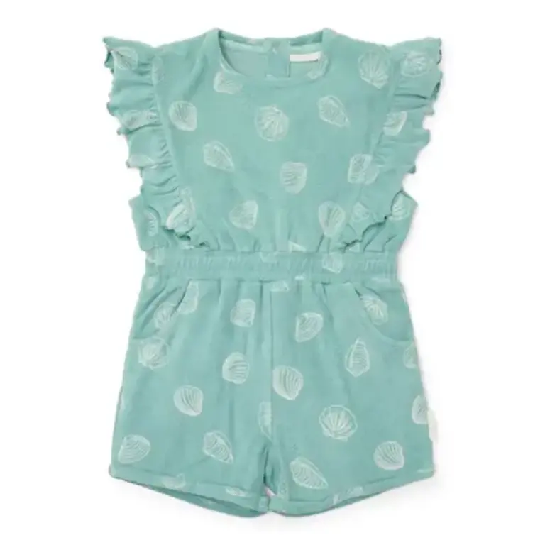 Little Dutch Playsuit - Groen - Ocean Treasures