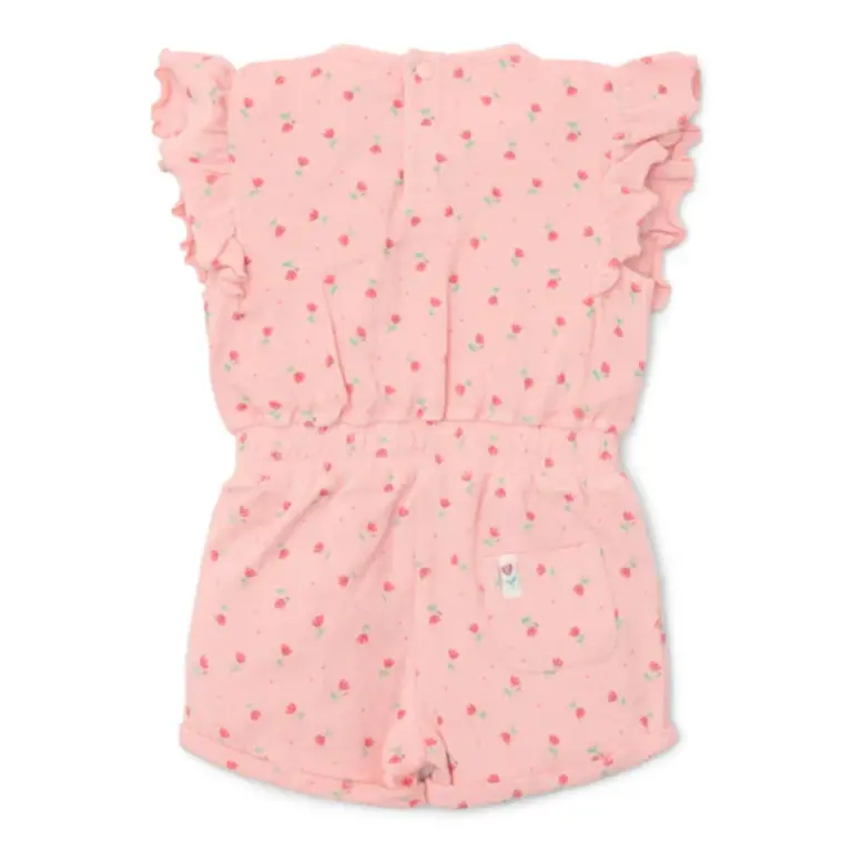 Little Dutch Playsuit - Roze - Sunny Flowers