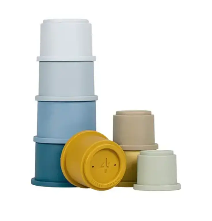 Little Dutch Stapelbekers Blauw