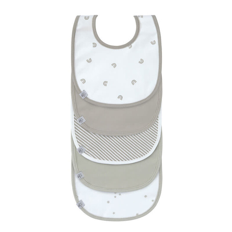 Lässig Value Pack Bib 5 pcs Rainbow