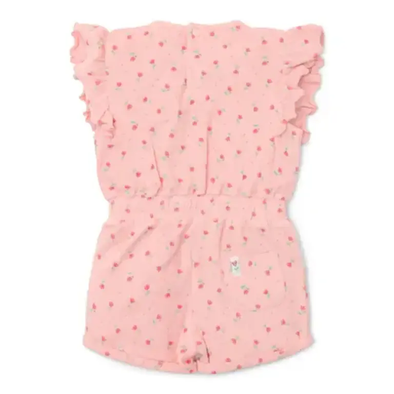 Little Dutch Playsuit - Roze - Sunny Flowers