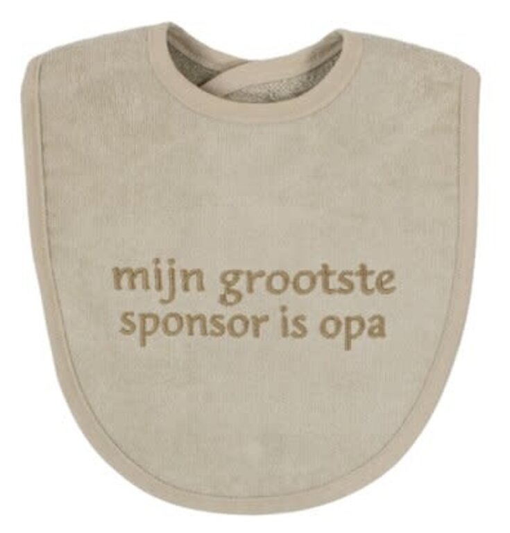 Petit Villain Slab - Sponsor Opa - Zand