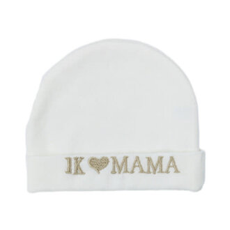 Petit Villain Mutsje - Mama - Ecru