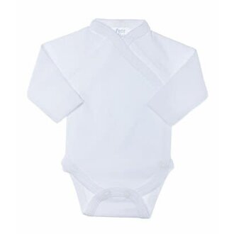 Petit Villain Prematuur Romper Wit 48