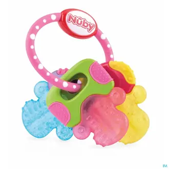 Nuby Koelbijtsleutels - Roze - 3M+