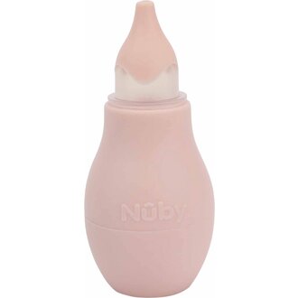 Nuby Neuspeer + Oorreiniger met Softtip - Roze