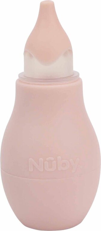 Nuby Neuspeer + Oorreiniger met Softtip - Roze