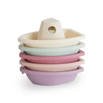 Mushie Bath Boats- Pastel