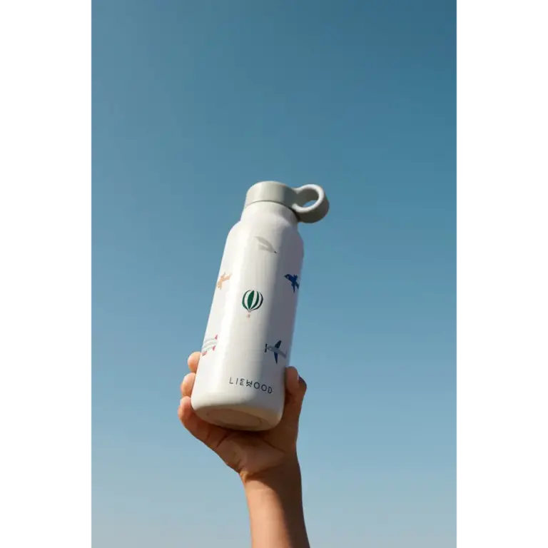 Liewood Falk Water Bottle 350 ml - Aviator/Ecru