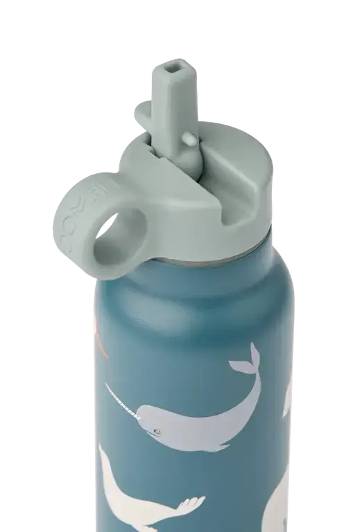 Liewood Falk Water Bottle 350 ml - Arctic Sea/Ocean View