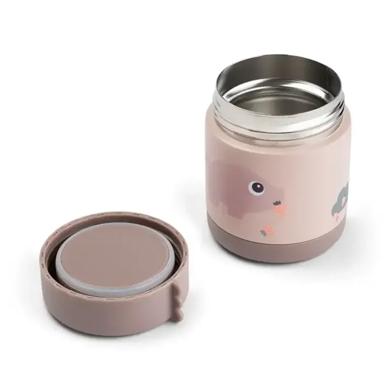 Done by Deer Insulated food jar - Tiny farm - Powder - 300 ml