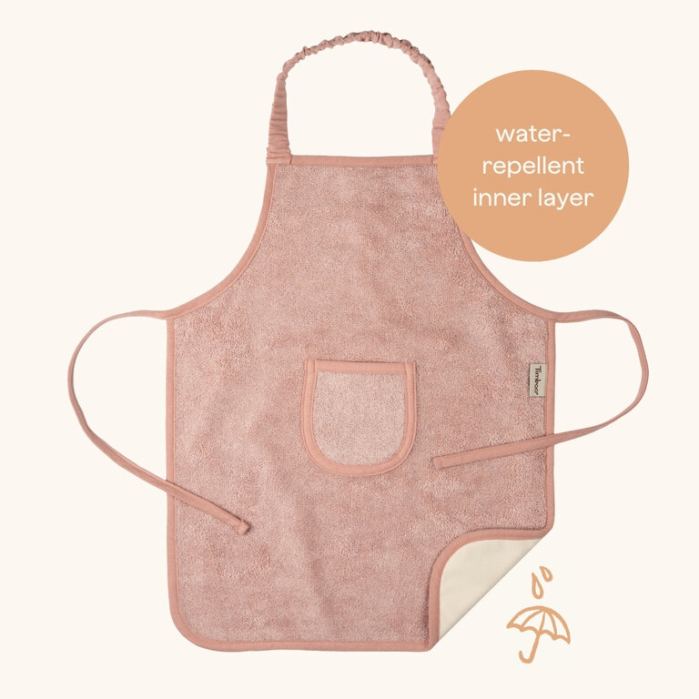 Timboo Kids Apron - Waterproof - 38x49cm - Misty Rose