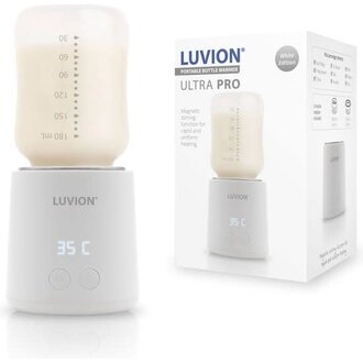 Luvion Ultra Pro Draagbare Flessenwarmer Wit