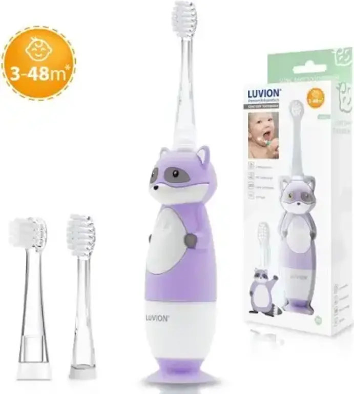 Luvion Elektrische Tandenborstel 400S Sonisch Wasbeer Purple