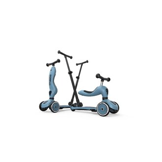 Scoot and Ride Highwaykick 1 - Push & Go - Steel