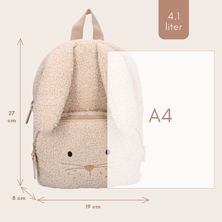 Kidzroom Rugzak Comfort Friends Beige