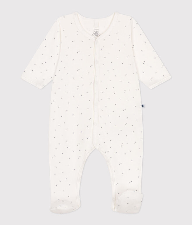 Petit Bateau Katoenen babypyjama met sterretjesprint