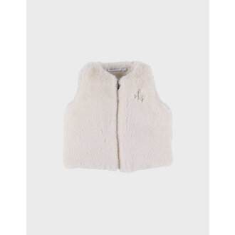 Noukie's Beige mouwloos jasje in Groloudoux