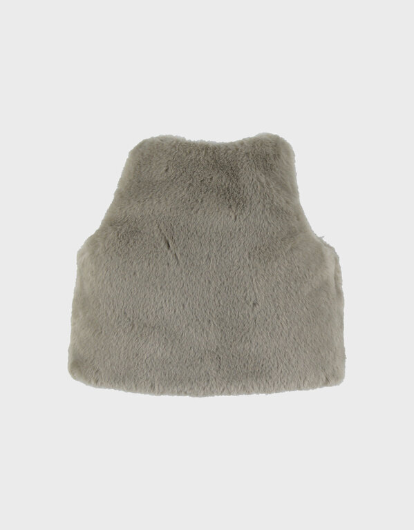 Noukie's Kaki mouwloos jasje in Groloudoux