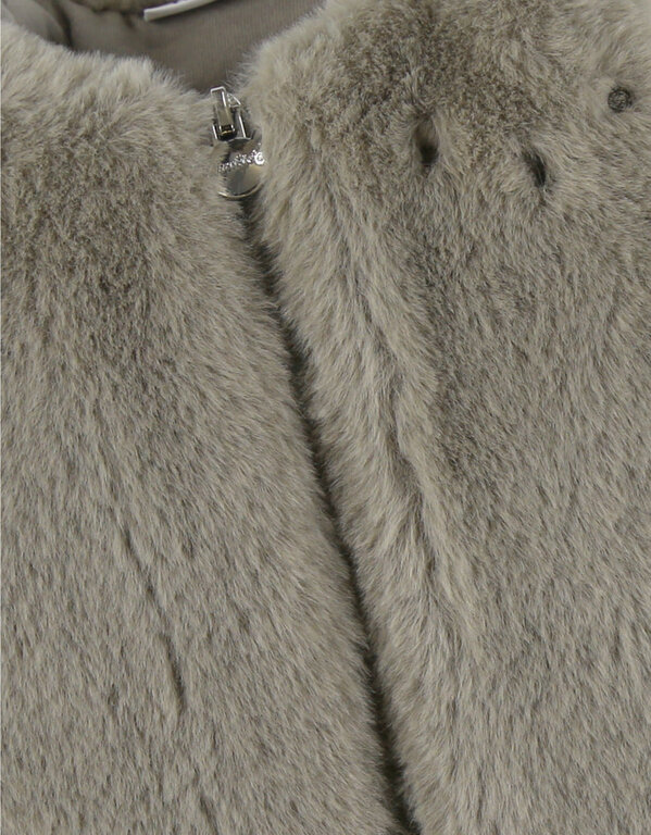 Noukie's Kaki mouwloos jasje in Groloudoux