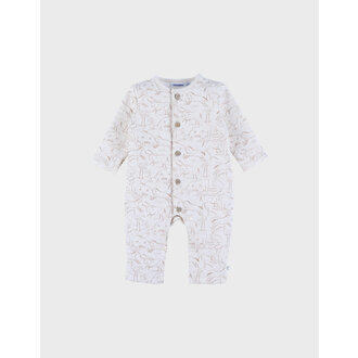 Noukie's Sweatoloudoux jumpsuit met mammoetprint