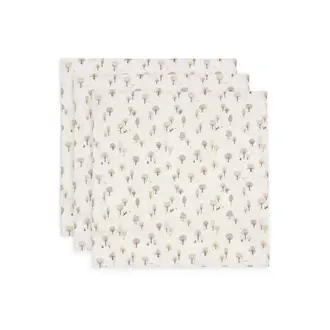 Jollein Hydrofiele Doek Small 70x70cm - Tiny Park - 3 Stuks