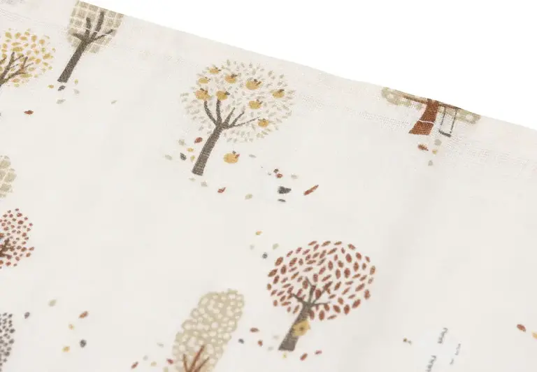 Jollein Hydrofiele Doek Small 70x70cm - Tiny Park - 3 Stuks