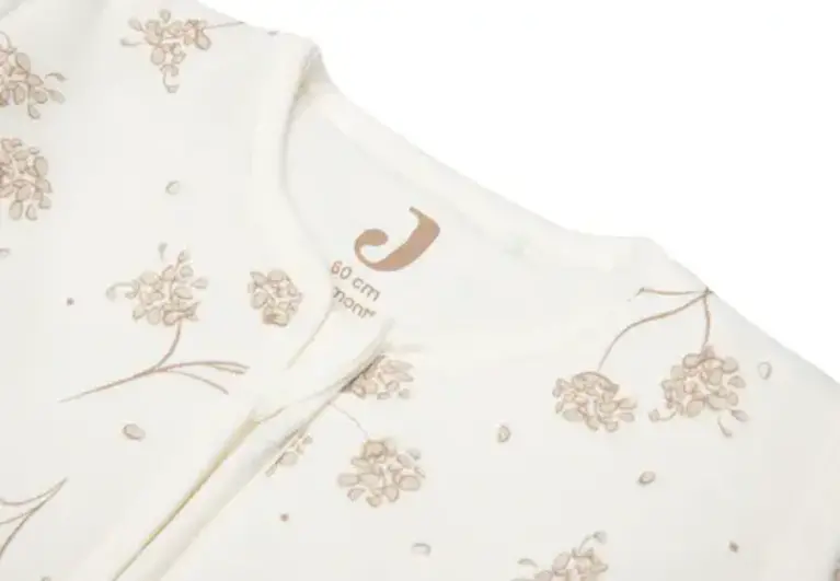 Jollein Baby Slaapzak met Afritsbare Mouw Rond - Leafy Dreams 60cm