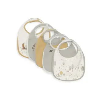 Jollein Slab Jersey Waterproof - Tiny Park - 5 Stuks