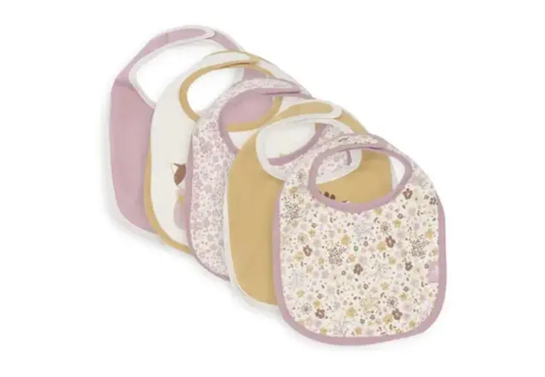 Jollein Slab Jersey Waterproof - Flower Fairies - 5 Stuks