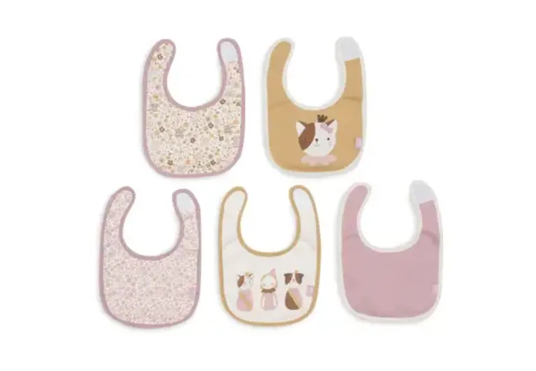 Jollein Slab Jersey Waterproof - Flower Fairies - 5 Stuks