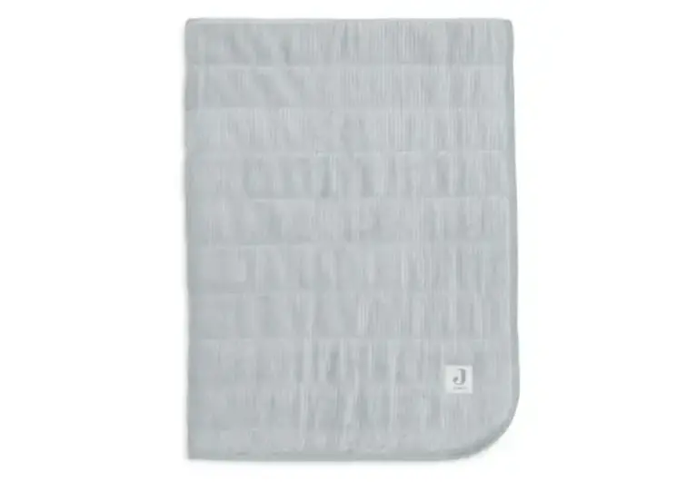 Jollein Deken Wieg 75x100cm Velvet Rib - Sea Green