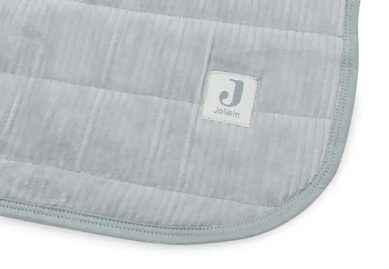 Jollein Deken Wieg 75x100cm Velvet Rib - Sea Green