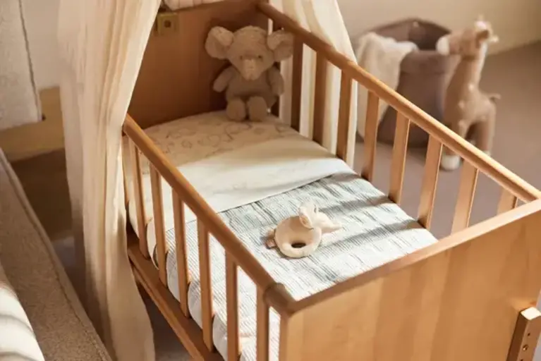 Jollein Deken Wieg 75x100cm Velvet Rib - Sea Green