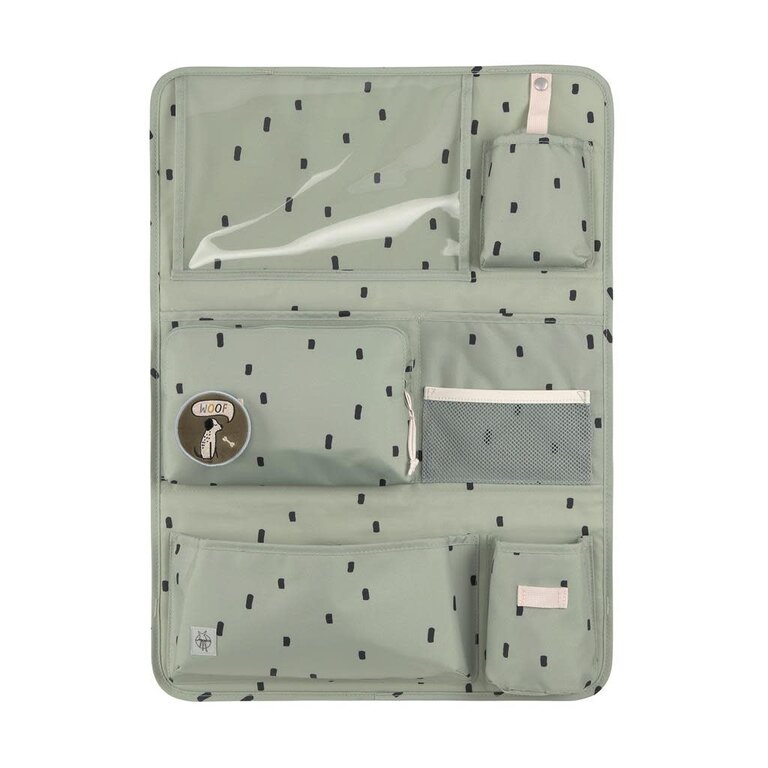 Lässig Car Wrap-to-Go Happy Prints light olive