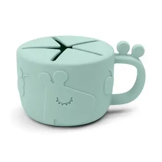 Done by Deer Peekaboo snack cup - Raffi - Blue