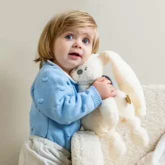 Nattou Knuffel Konijn 30 cm - Lapidou Teddy Vanille