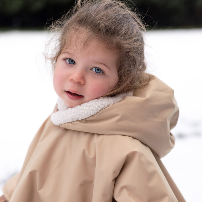 Bemini Reisponcho 9-36m Natural Waterproof + Teddy