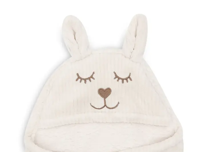 Jollein Wikkeldeken - Bunny - Cloudy Rib Oatmael